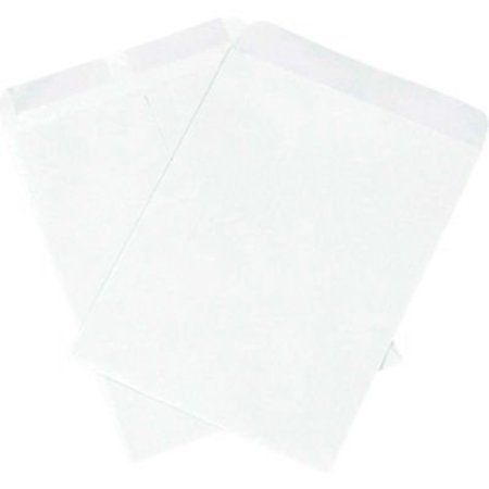 BOX PACKAGING Gummed Catalog Envelopes, 12"W x 9"H, White, 1000/Pack EN1026
